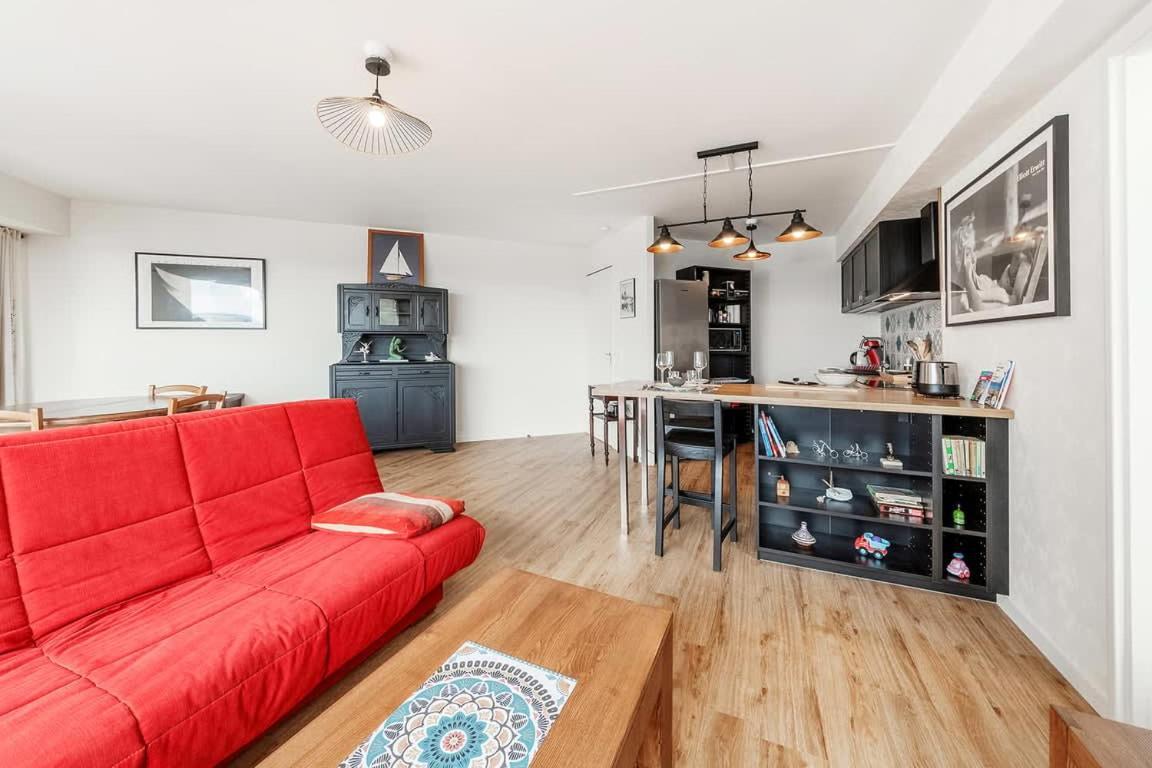 Bellevue, Appartement T2, Terrasse & Parking แรนส์ ภายนอก รูปภาพ
